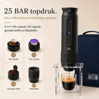 Torngat NomadBrew Ultra met vier bereidingswijzen voor koffie en espresso