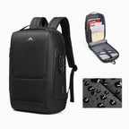 Torngat Business Laptoprugzak 15,6 inch – Anti-Diefstal met Cijferslot, USB-C & USB-A – Zwart