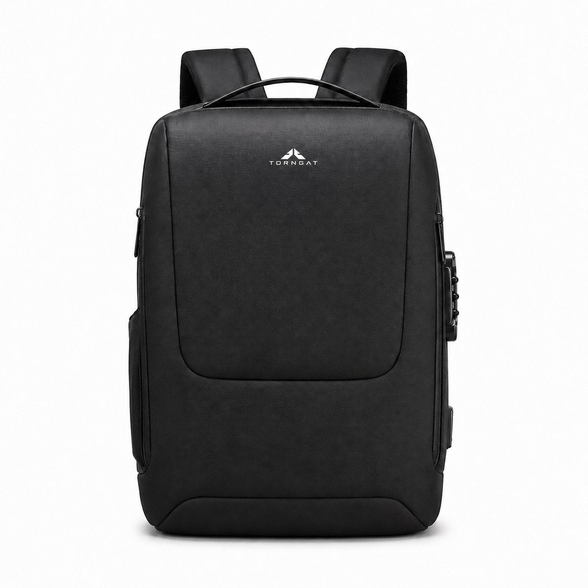 Torngat Business Laptoprugzak 15,6 inch – Anti-Diefstal met Cijferslot, USB-C & USB-A – Zwart