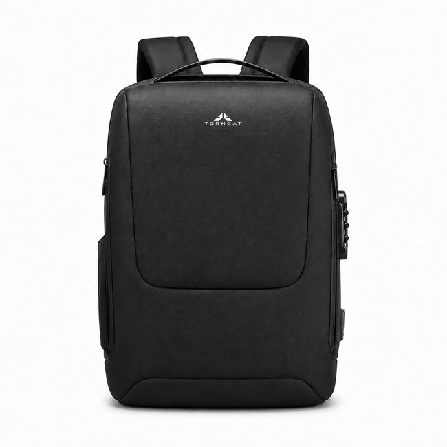 Torngat Business Laptoprugzak 15,6 inch – Anti-Diefstal met Cijferslot, USB-C & USB-A – Zwart