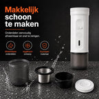 Demonteerbare onderdelen NomadBrew Go