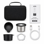 Complete NomadBrew Go wit met accessoires