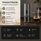 Afmetingen van de compacte Torngat NomadBrew Pro