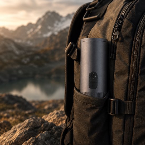 Torngat NomadBrew Pro past gemakkelijk in rugzak