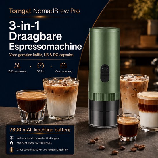 Torngat NomadBrew Pro groen - productfoto 4