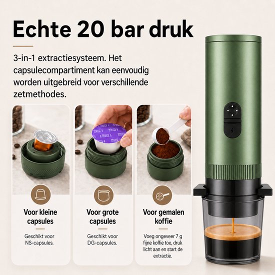 Torngat NomadBrew Pro groen - productfoto 5