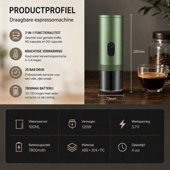 Torngat NomadBrew Pro groen - productfoto 9